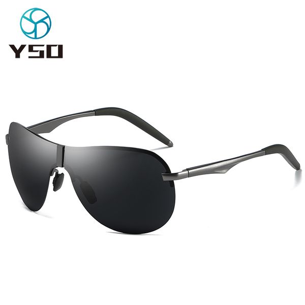 yso aluminium sunglasses for men for car driving fishing polarized uv protection glasses rimless tac lenses sunglasses 530, White;black
yso aluminium sunglasses for men for car driving fishing polarized uv protection glasses rimless tac lenses sunglasses 530, White;black