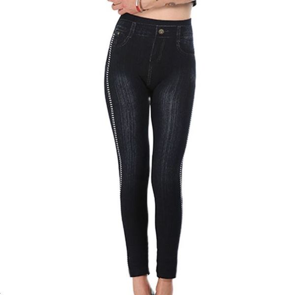 womens plus size high waist pants stretch side stripes printed fake jeans leggings ankle length gradient tights s 3xl, Black
womens plus size high waist pants stretch side stripes printed fake jeans leggings ankle length gradient tights s 3xl, Black