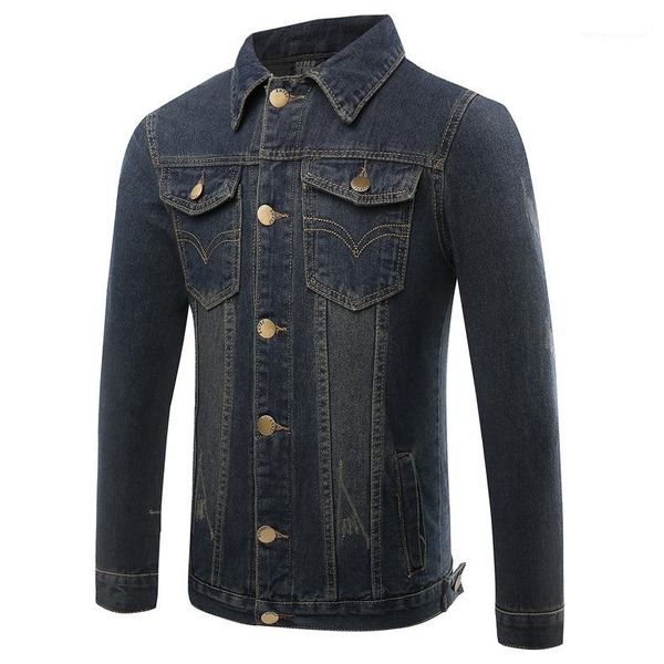 pocket button demin jackets man spring autumn patchwork lapel neck long sleeve fashion coats men high street casual outwears mens, Black;brown
pocket button demin jackets man spring autumn patchwork lapel neck long sleeve fashion coats men high street casual outwears mens, Black;brown