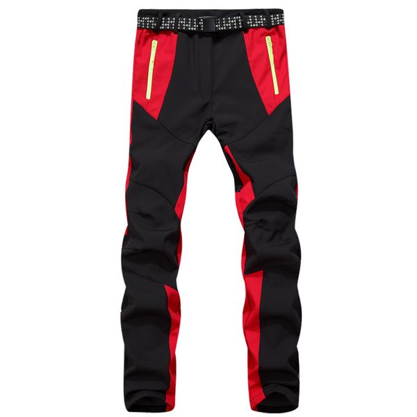 new winter men women hiking pants outdoor softshell trousers waterproof windproof thermal for camping ski climbing pants, Black;green
new winter men women hiking pants outdoor softshell trousers waterproof windproof thermal for camping ski climbing pants, Black;green