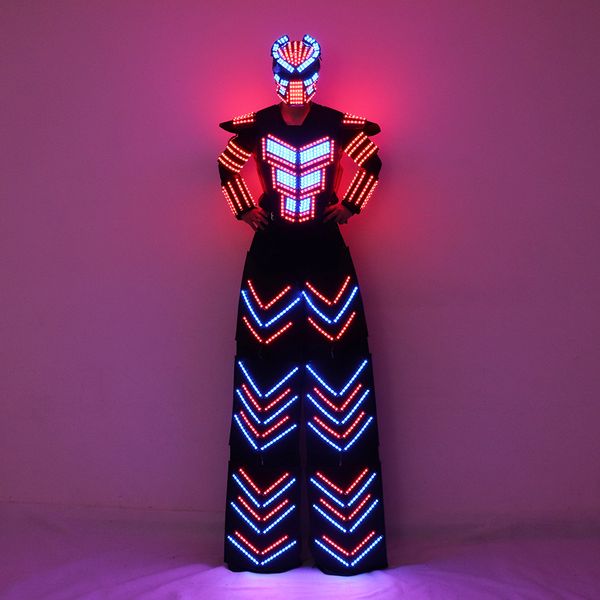 led robot костюм одежда крайоман сваи walker светящийся костюм высокий каблук predator led робот костюм лазерный шлем, Black;red
led robot костюм одежда крайоман сваи walker светящийся костюм высокий каблук predator led робот костюм лазерный шлем, Black;red