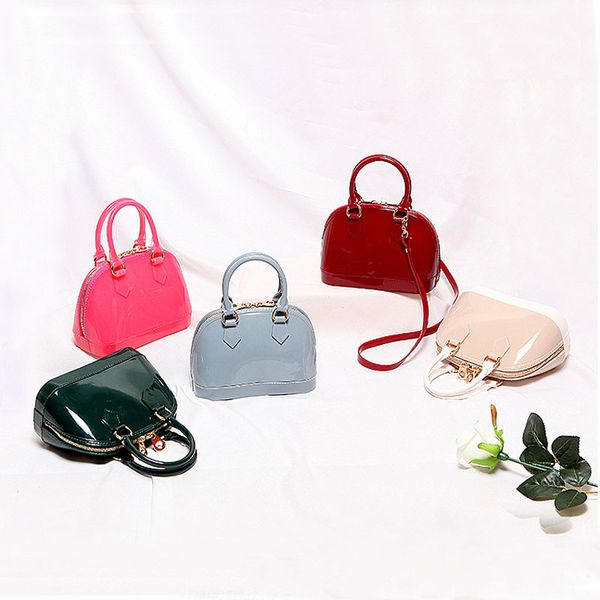 baby girls summer shell pvc jelly handbag kids women mini purse pillow shoulder bag candy color silicon tote beach messenger bag, White
baby girls summer shell pvc jelly handbag kids women mini purse pillow shoulder bag candy color silicon tote beach messenger bag, White