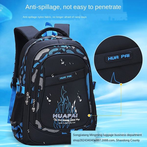 pupil male 1-3-4-6 grade light schoolbag multi-layer wear-resistant shoulder large capacity schoolbag boy 6-12 years old
pupil male 1-3-4-6 grade light schoolbag multi-layer wear-resistant shoulder large capacity schoolbag boy 6-12 years old