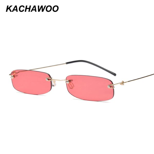 kachawoo narrow sunglasses for men gold metal frame black small rectangle rimless sun glasses women accessories 2018 mx200619, White;black
kachawoo narrow sunglasses for men gold metal frame black small rectangle rimless sun glasses women accessories 2018 mx200619, White;black