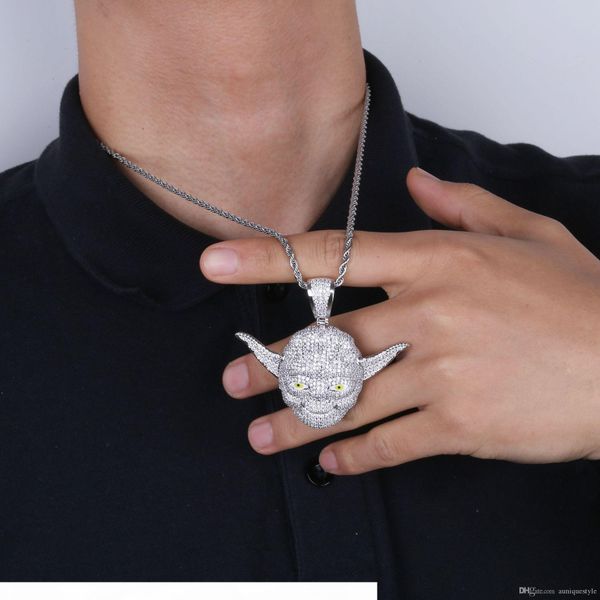 подвески iced out подвеска хип-хоп ювелирных изделий конструктора mens ожерелье цепи luxury алмазные cartoon подвески рэпер micro pave bling, Silver
подвески iced out подвеска хип-хоп ювелирных изделий конструктора mens ожерелье цепи luxury алмазные cartoon подвески рэпер micro pave bling, Silver