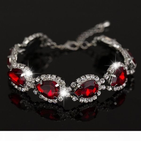 g trendy love bracelets bangles silver plated chain crystal charm bracelets for friend jewelr, Black
g trendy love bracelets bangles silver plated chain crystal charm bracelets for friend jewelr, Black