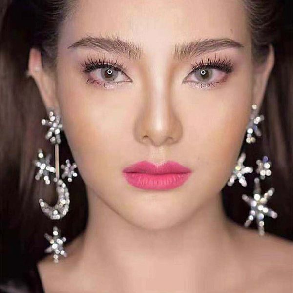 stunning rhinestone star moon charms big drop dangle earrings for women fashion jewelry lady's statement accessories, Silver
stunning rhinestone star moon charms big drop dangle earrings for women fashion jewelry lady's statement accessories, Silver