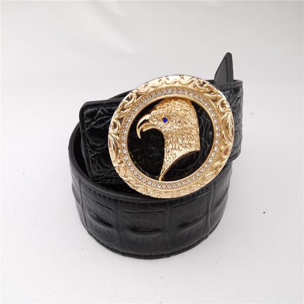 new designer belt with diamond eagle buckle leather belts for men and women fashion luxury wait belt good quality, Black;brown
new designer belt with diamond eagle buckle leather belts for men and women fashion luxury wait belt good quality, Black;brown