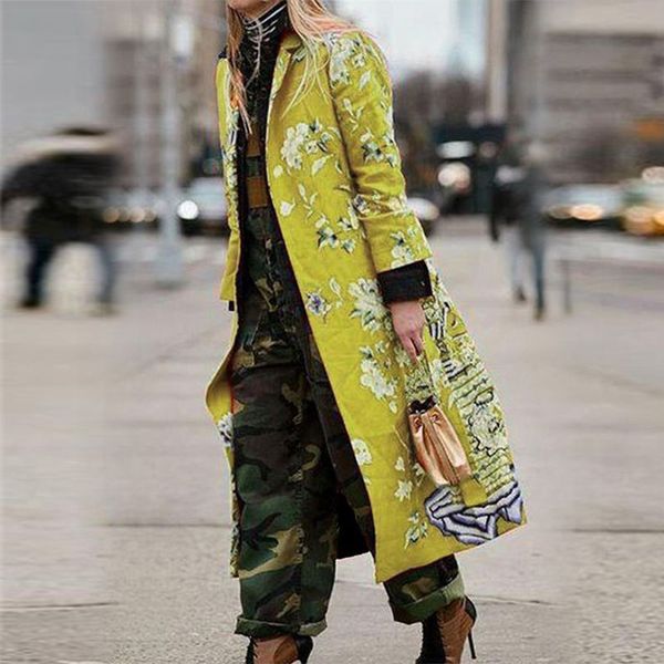 trench coat female 2020 women spring coat vintage print slim plus size cardigan women long chinese national style outerwear, Tan;black
trench coat female 2020 women spring coat vintage print slim plus size cardigan women long chinese national style outerwear, Tan;black