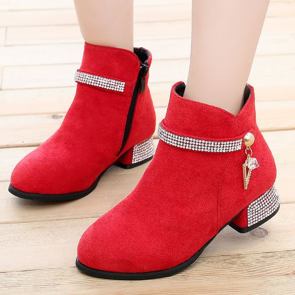 fashion high heel princess crystal rhinestone girls winter boots big kids ankle leather boots for kids shoe 3-12 year old, Black;grey
fashion high heel princess crystal rhinestone girls winter boots big kids ankle leather boots for kids shoe 3-12 year old, Black;grey