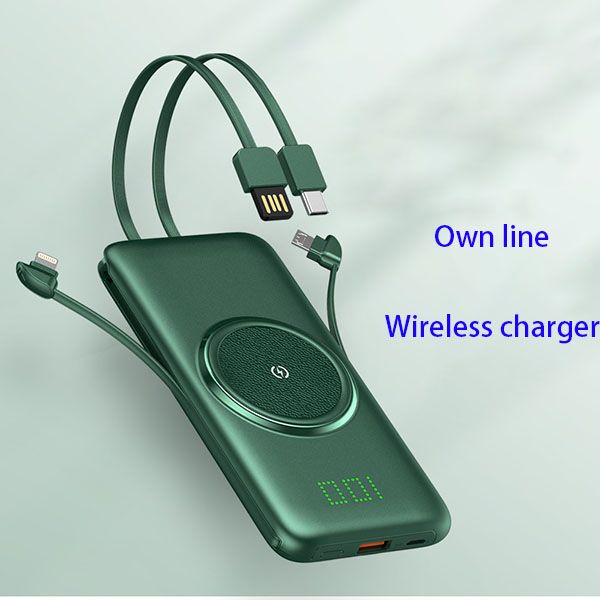 mobile phone wireless charging with four wire mobile power supply with large capacity of 20000 ma portable led digital display battery charg
mobile phone wireless charging with four wire mobile power supply with large capacity of 20000 ma portable led digital display battery charg