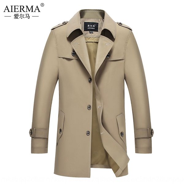 jtuhn new business lapel single-breasted mid-length casual men's new business men's windbreaker lapel single-breasted mid-length c, Tan;black
jtuhn new business lapel single-breasted mid-length casual men's new business men's windbreaker lapel single-breasted mid-length c, Tan;black