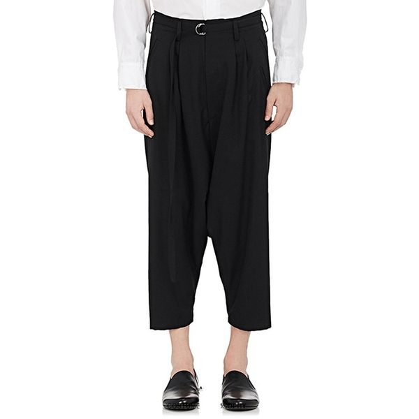 large tailored pants for men 2020 self-made and original design men's loose casual pants show men's broad-leg trend, Black
large tailored pants for men 2020 self-made and original design men's loose casual pants show men's broad-leg trend, Black