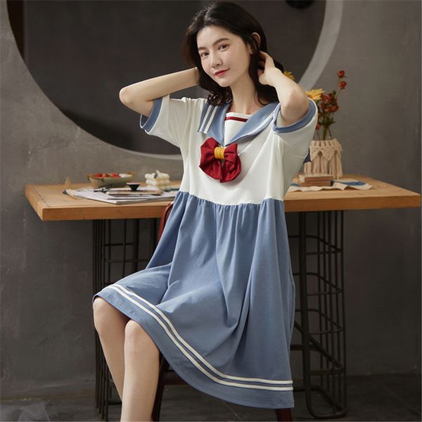 women's sleepwear nightdress ladies summer cotton short-sleeved nightgown women loose thin home service cosplay dress pigiama donna 202, Black;red
women's sleepwear nightdress ladies summer cotton short-sleeved nightgown women loose thin home service cosplay dress pigiama donna 202, Black;red