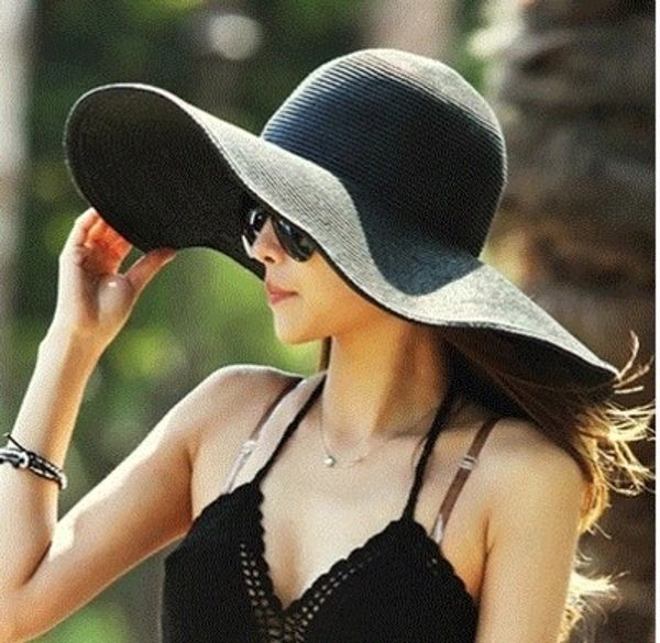 casual fashion korean style fashionable straw super large edge foldable sunshade beach straw hat women's travel hat, Blue;gray
casual fashion korean style fashionable straw super large edge foldable sunshade beach straw hat women's travel hat, Blue;gray