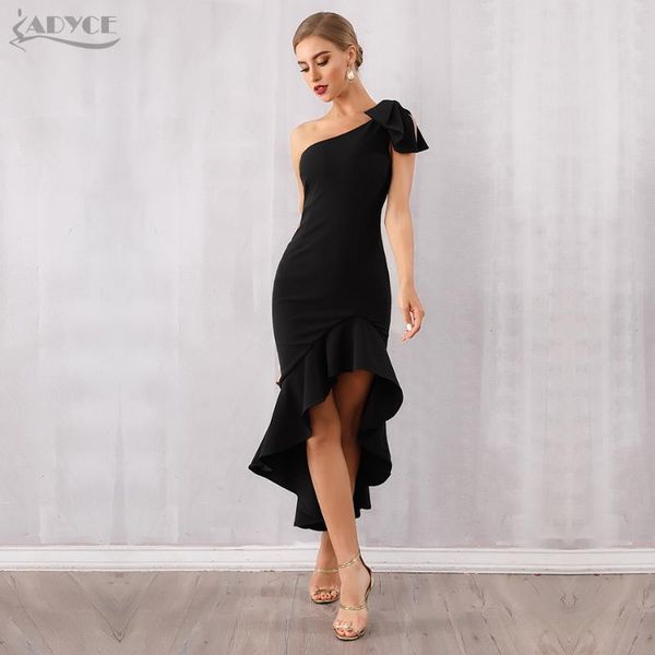 adyce 2020 new summer midi women celebrity party dress vestido black one shoulder sleeveless ruffles bow mermaid club dress, Black;gray
adyce 2020 new summer midi women celebrity party dress vestido black one shoulder sleeveless ruffles bow mermaid club dress, Black;gray