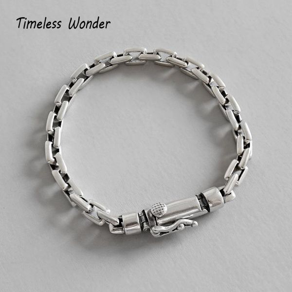 timeless wonder 925 sterling silver geo box chain linked браслет женщины jewlery punk gothic подарков дружба boho пара ins 4552, Golden;silver
timeless wonder 925 sterling silver geo box chain linked браслет женщины jewlery punk gothic подарков дружба boho пара ins 4552, Golden;silver