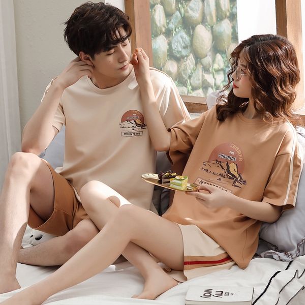 wtahn couple clothes clotheshome furnishing clothingpajamas women's summer casual korean style simple fashion large size thin men, Blue;red
wtahn couple clothes clotheshome furnishing clothingpajamas women's summer casual korean style simple fashion large size thin men, Blue;red