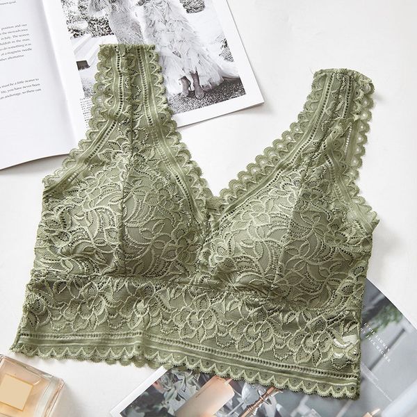 camisoles & tanks women wireless padded bralette lace tank underwear ladies seamless summer vest, Black;white
camisoles & tanks women wireless padded bralette lace tank underwear ladies seamless summer vest, Black;white