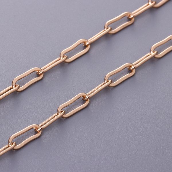 diy chain square flat copper chain gold plated women's necklace handmade diy bracelet accessories bracelet accessories, Silver
diy chain square flat copper chain gold plated women's necklace handmade diy bracelet accessories bracelet accessories, Silver