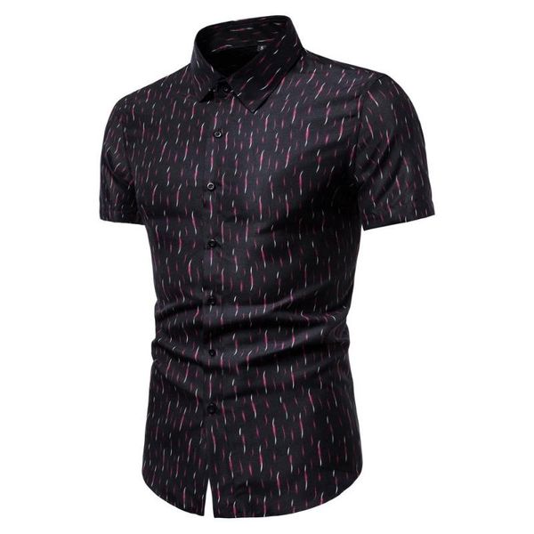 men's casual shirts short sleeve man summer clothing slim cotton male, White;black
men's casual shirts short sleeve man summer clothing slim cotton male, White;black
