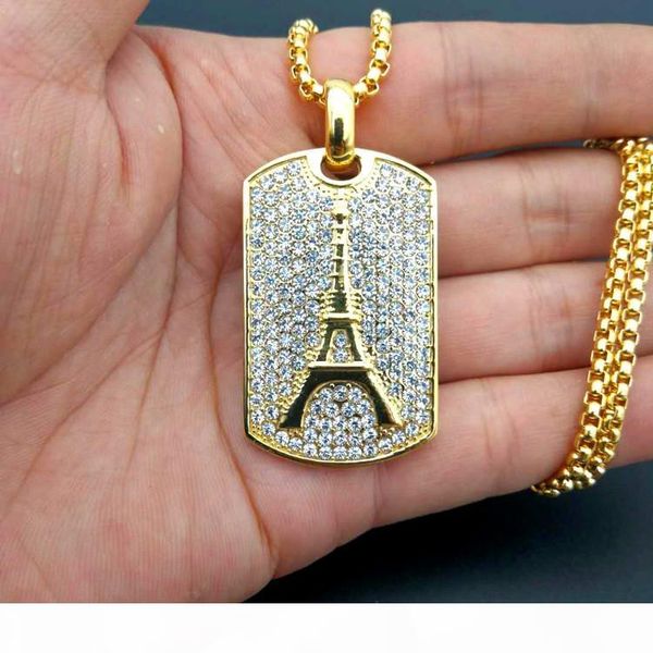 fashion eiffel tower pendant necklace for men women 18k gold plated ice out chains hiphop zircon necklace hip hop jewelry, Silver
fashion eiffel tower pendant necklace for men women 18k gold plated ice out chains hiphop zircon necklace hip hop jewelry, Silver
