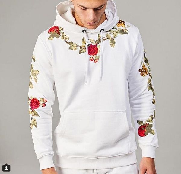 mens hoodie fashion style male floral embroidery hoodies long sleeve sweatshirt for men and women m - 3xl, Black
mens hoodie fashion style male floral embroidery hoodies long sleeve sweatshirt for men and women m - 3xl, Black