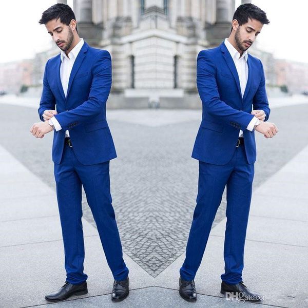 men suits for wedding suits royal blue man business jacket skinny groom tuxedo 2 piece coat pants slim fit terno masculino, White;black
men suits for wedding suits royal blue man business jacket skinny groom tuxedo 2 piece coat pants slim fit terno masculino, White;black