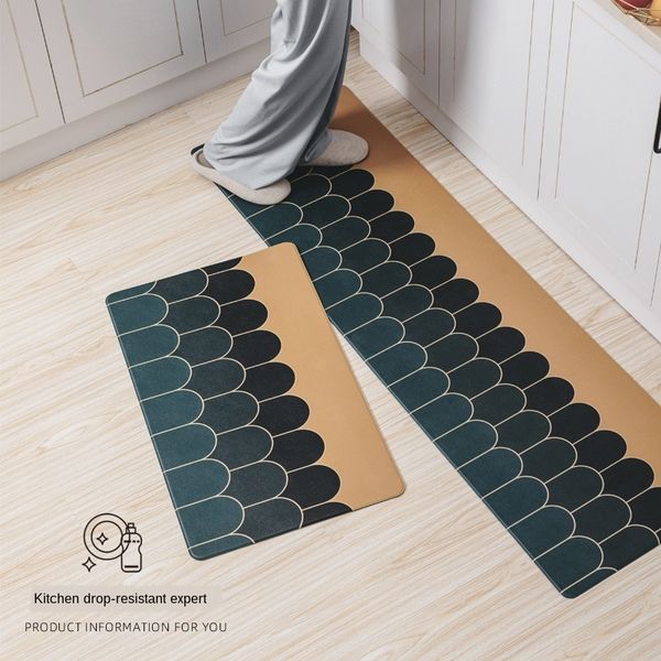 pvc pvc waterproof waterproof oil-proof kitchen wash-floor mat simple modern nordic anti-skid kitchen floor mat ins
pvc pvc waterproof waterproof oil-proof kitchen wash-floor mat simple modern nordic anti-skid kitchen floor mat ins