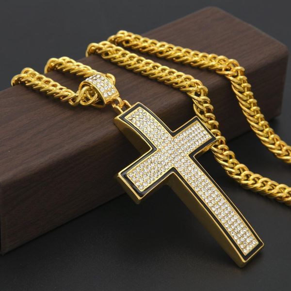 горячие продажи hip-hop ожерелье изогнутый простой крест кулон с кристаллическим и черным границами ожерелья для мужчин trend подарка ювелир, Silver
горячие продажи hip-hop ожерелье изогнутый простой крест кулон с кристаллическим и черным границами ожерелья для мужчин trend подарка ювелир, Silver