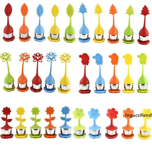 304 stainless steel tea filter tea strainers tools with silicone cover silicone tea infuser food grade high temperature resistance
304 stainless steel tea filter tea strainers tools with silicone cover silicone tea infuser food grade high temperature resistance