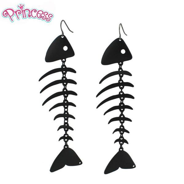 2020 new women's fashion gold black jewelry unique fish bone 4.2" dangle long earring ed46 wholesale, Silver
2020 new women's fashion gold black jewelry unique fish bone 4.2" dangle long earring ed46 wholesale, Silver