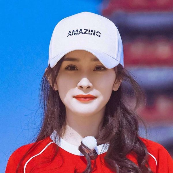 running baby yang mi li chen same hat embroidered baseball female letter embroidery baseball student sun hat cap cap male fashion, Blue;gray
running baby yang mi li chen same hat embroidered baseball female letter embroidery baseball student sun hat cap cap male fashion, Blue;gray