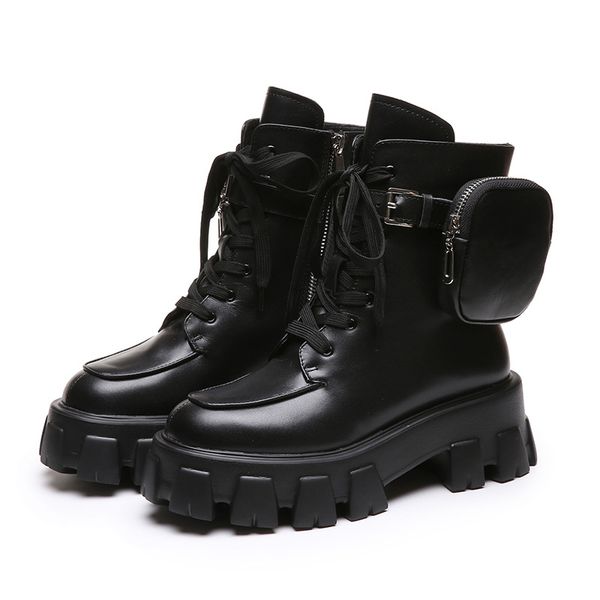 fashion black platform women's short boots new round toe lace microfiber leather women's shoes side small bag design work boots
fashion black platform women's short boots new round toe lace microfiber leather women's shoes side small bag design work boots