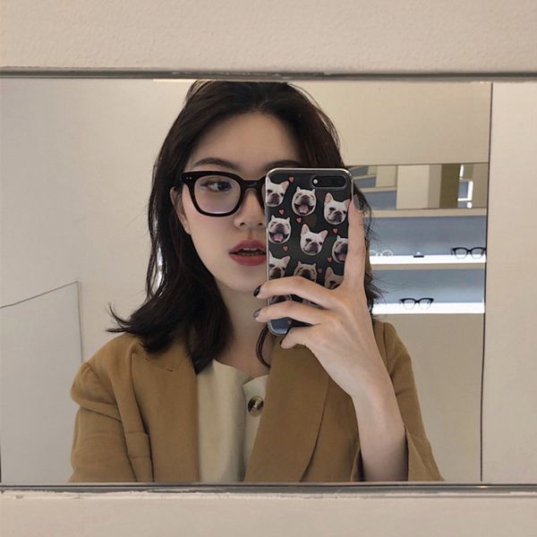 fashion women anti blue light glasses frame computer eyeglasses classic round plastic men eye glasses optical 2020, Black
fashion women anti blue light glasses frame computer eyeglasses classic round plastic men eye glasses optical 2020, Black
