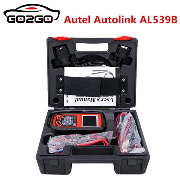 autel autolink al539b obdii scanner &electrical diagnostic tool al539 b with read codes, clear codes, live data and battery test
autel autolink al539b obdii scanner &electrical diagnostic tool al539 b with read codes, clear codes, live data and battery test