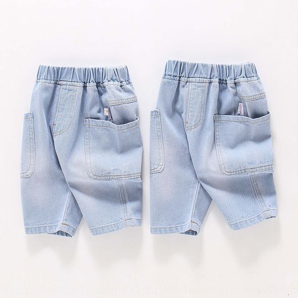 casual boys' solid color fashion fan cotton five-point jeans clothing jeans children's fan children's pants pants 039, Blue
casual boys' solid color fashion fan cotton five-point jeans clothing jeans children's fan children's pants pants 039, Blue