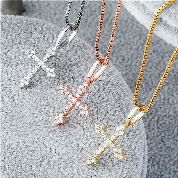 925 sterling silver gold plated cubic zirconia womens cross pendant chain necklace bling diamond hip hop rapper jewelry gift for girls women
925 sterling silver gold plated cubic zirconia womens cross pendant chain necklace bling diamond hip hop rapper jewelry gift for girls women