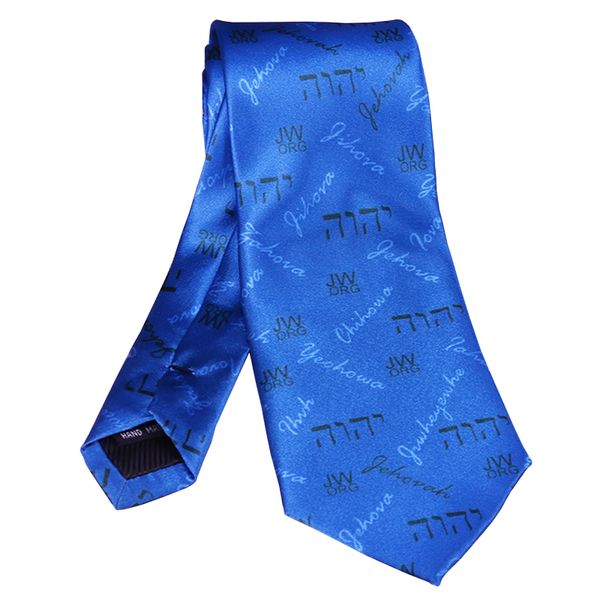 jw.org theme necktie gentlemen pioneer accessory, Black;gray