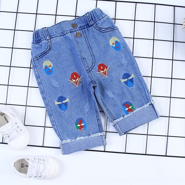 qqhbo 2020 new boys and girls korean style children's wear jeans cropped mask jeans pantswide pants wide leg pantsembroidered neutral a, Blue
qqhbo 2020 new boys and girls korean style children's wear jeans cropped mask jeans pantswide pants wide leg pantsembroidered neutral a, Blue
