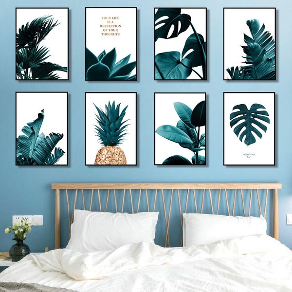 nordic pineapple green leaves canvas painting wall art poster home decoration posters and prints plant pictures for living room
nordic pineapple green leaves canvas painting wall art poster home decoration posters and prints plant pictures for living room
