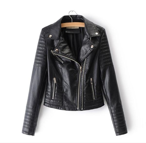 2020 new fashion women smooth motorcycle faux leather jackets ladies long sleeve autumn winter biker streetwear black pink coat
2020 new fashion women smooth motorcycle faux leather jackets ladies long sleeve autumn winter biker streetwear black pink coat