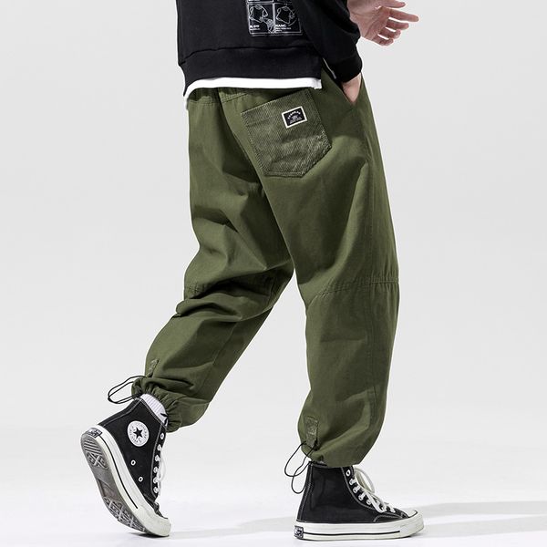 men's pants men pockets spring patchwork joggers loose 2021 harem mens vintage male fashion trousers clothes 5xl, Black
men's pants men pockets spring patchwork joggers loose 2021 harem mens vintage male fashion trousers clothes 5xl, Black