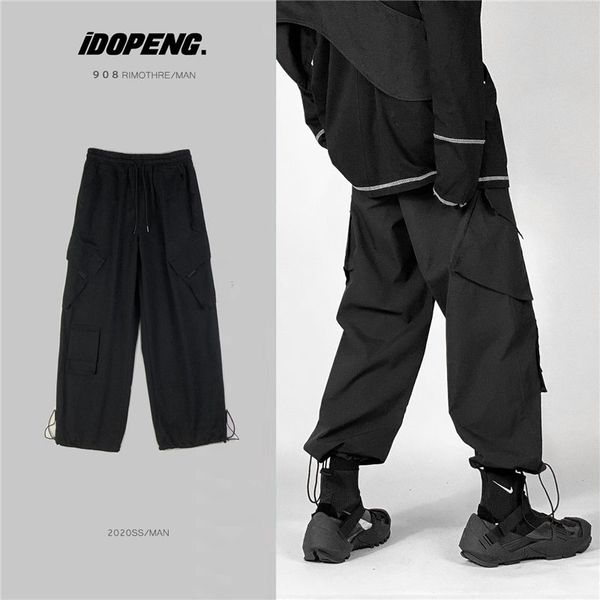 autumn straight casual pants men's fashion multi-pocket overalls men streetwear loose hip-hop drawstring black trousers mens
autumn straight casual pants men's fashion multi-pocket overalls men streetwear loose hip-hop drawstring black trousers mens