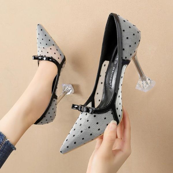dress shoes 2021 woman's 10cm high heel scarpins mesh lace silver pumps lady stiletto wedding bridal valentine golden fetish, Black
dress shoes 2021 woman's 10cm high heel scarpins mesh lace silver pumps lady stiletto wedding bridal valentine golden fetish, Black