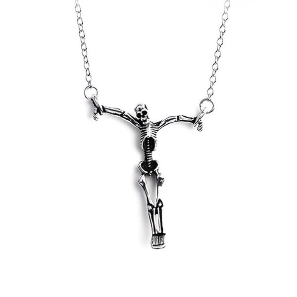 new halloween vintage skull necklace regalrock gothic skull halloween jewelry punk soul skeleton pendant necklaces party gifts, Silver
new halloween vintage skull necklace regalrock gothic skull halloween jewelry punk soul skeleton pendant necklaces party gifts, Silver