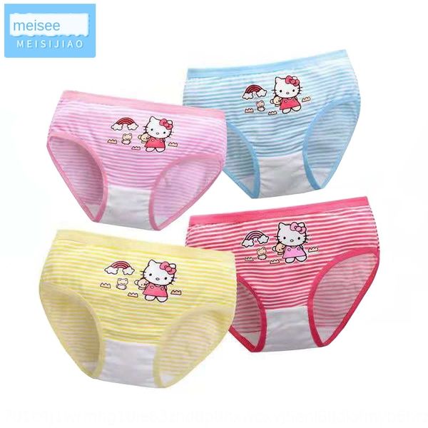 3byz2 meisijiao new 95 cotton breathable cartoon cat striped girls' briefs children's tong nei ku tong nei ku underpants children, Camo
3byz2 meisijiao new 95 cotton breathable cartoon cat striped girls' briefs children's tong nei ku tong nei ku underpants children, Camo