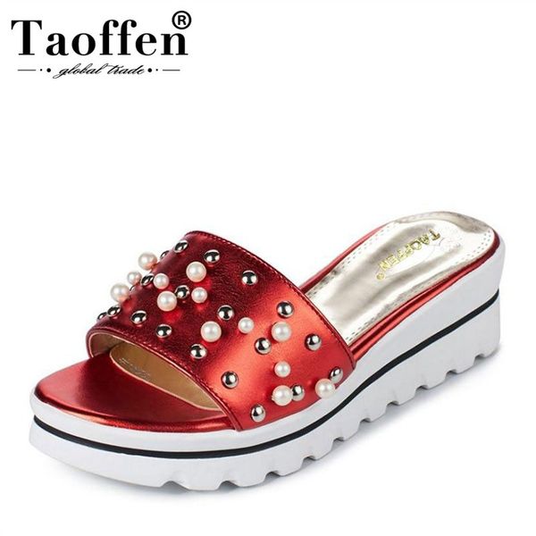 taoffen size 32-42 women summer shoes beading rivet wedges sandals women vacation slippers beach party footwears, Black
taoffen size 32-42 women summer shoes beading rivet wedges sandals women vacation slippers beach party footwears, Black