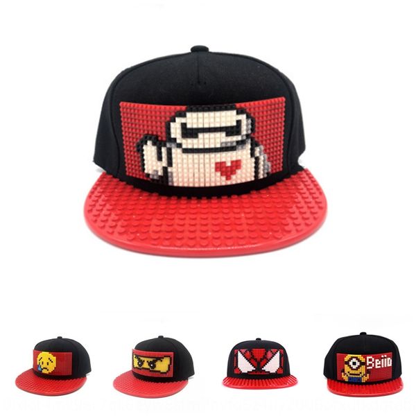 jee5e new creative diy building block hat lego assembled combination personalized children's diy baseball cap parent-child hip-hop base, Blue;gray
jee5e new creative diy building block hat lego assembled combination personalized children's diy baseball cap parent-child hip-hop base, Blue;gray