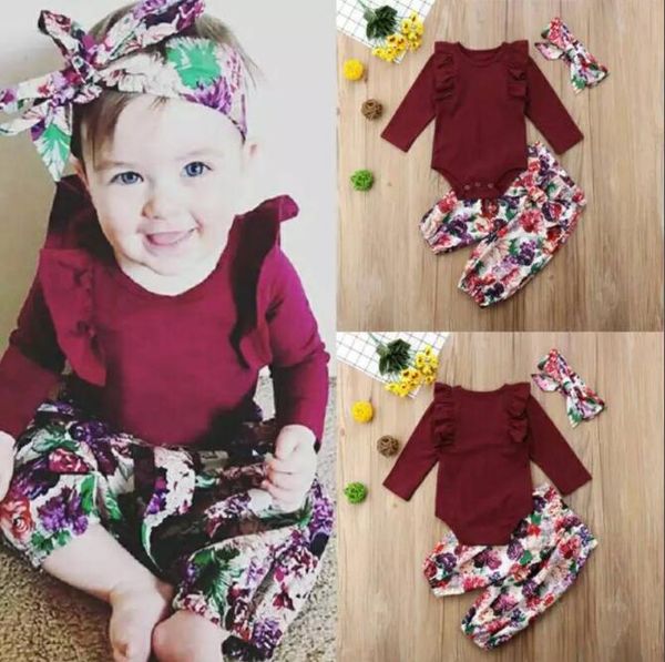 baby girl clothes newborn baby suit new pure cotton side khaki triangle jumpsuit flower printing trousers clothing 3 sets, White
baby girl clothes newborn baby suit new pure cotton side khaki triangle jumpsuit flower printing trousers clothing 3 sets, White